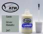 Preview: Saab, Silver Metallic, 247: 20ml Lackstift, von ATW Autoteile West.